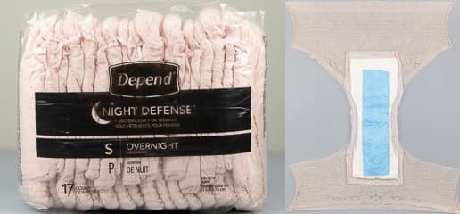 Depend Night Defense Small Underwear Review