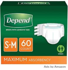 Buy Depend Protection With Tabs Medium on Amazon