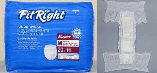FitRight Underwear Super Medium