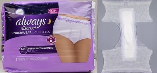 Always Discreet Overnight Maximum Underwear Review