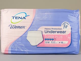 Tena Womens Underwear Super Plus Small Medium Review