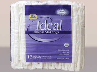 Buy Ideal Superior Adult Briefs on Amazon