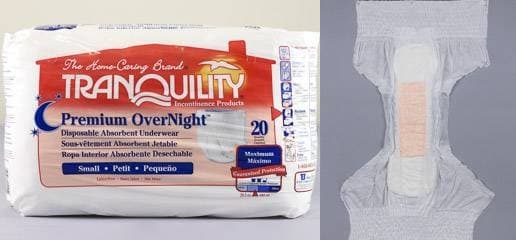 Tranquility Overnight Underwear Small Review