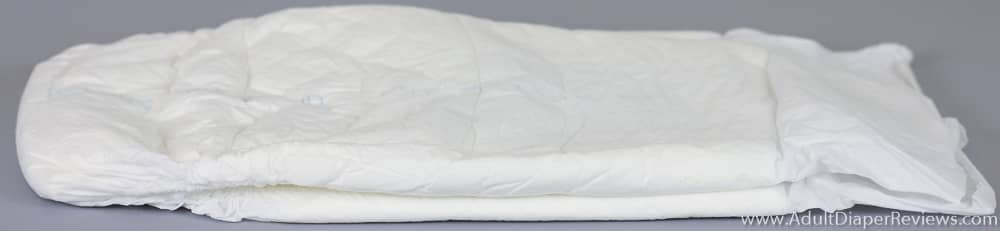 Medline Asorbs Adult Diaper Folded Showing Thickness