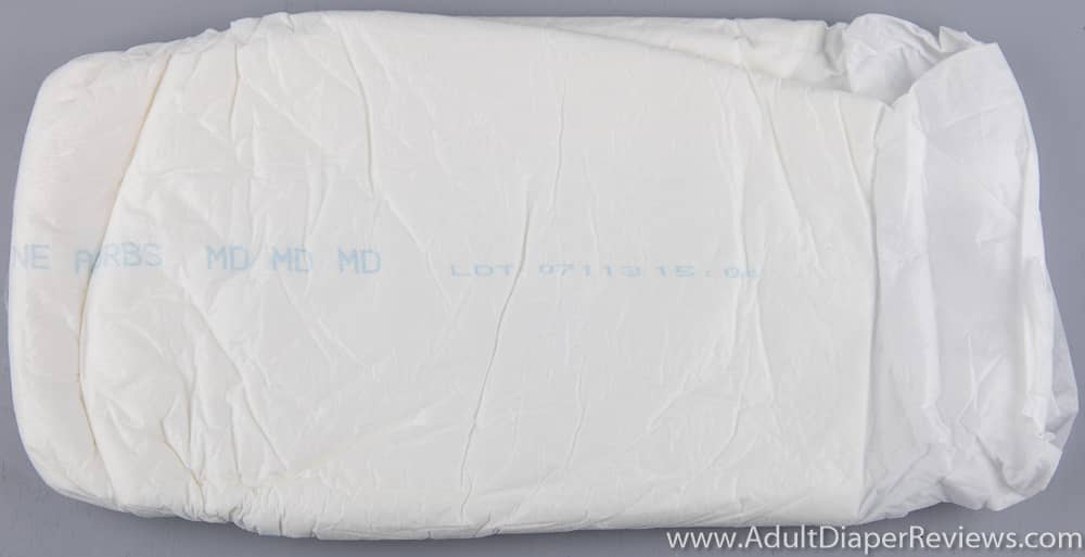 Medline Asorbs Adult Diaper Folded Top