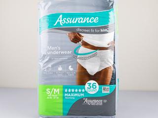 Assurance Mens Underwear Maximum Small Medium review