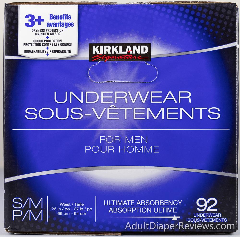 Costco Kirkland Underwear for Men Box Left