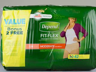 Depend Fit-Flex Moderate Womens Small Medium Underwear Review