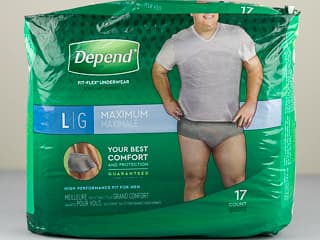 Depend Maximum Underwear Large review