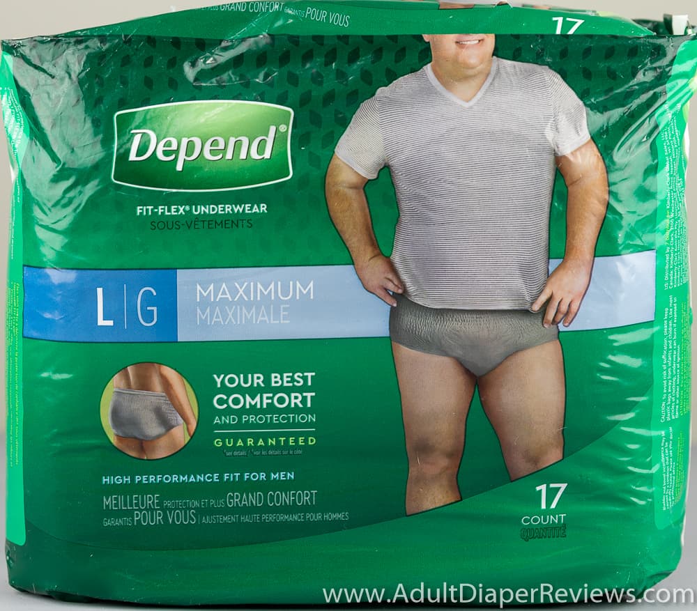 Depend Maximum Underwear Large