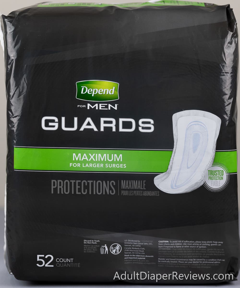 Product Review Depend Men Guards Maximum