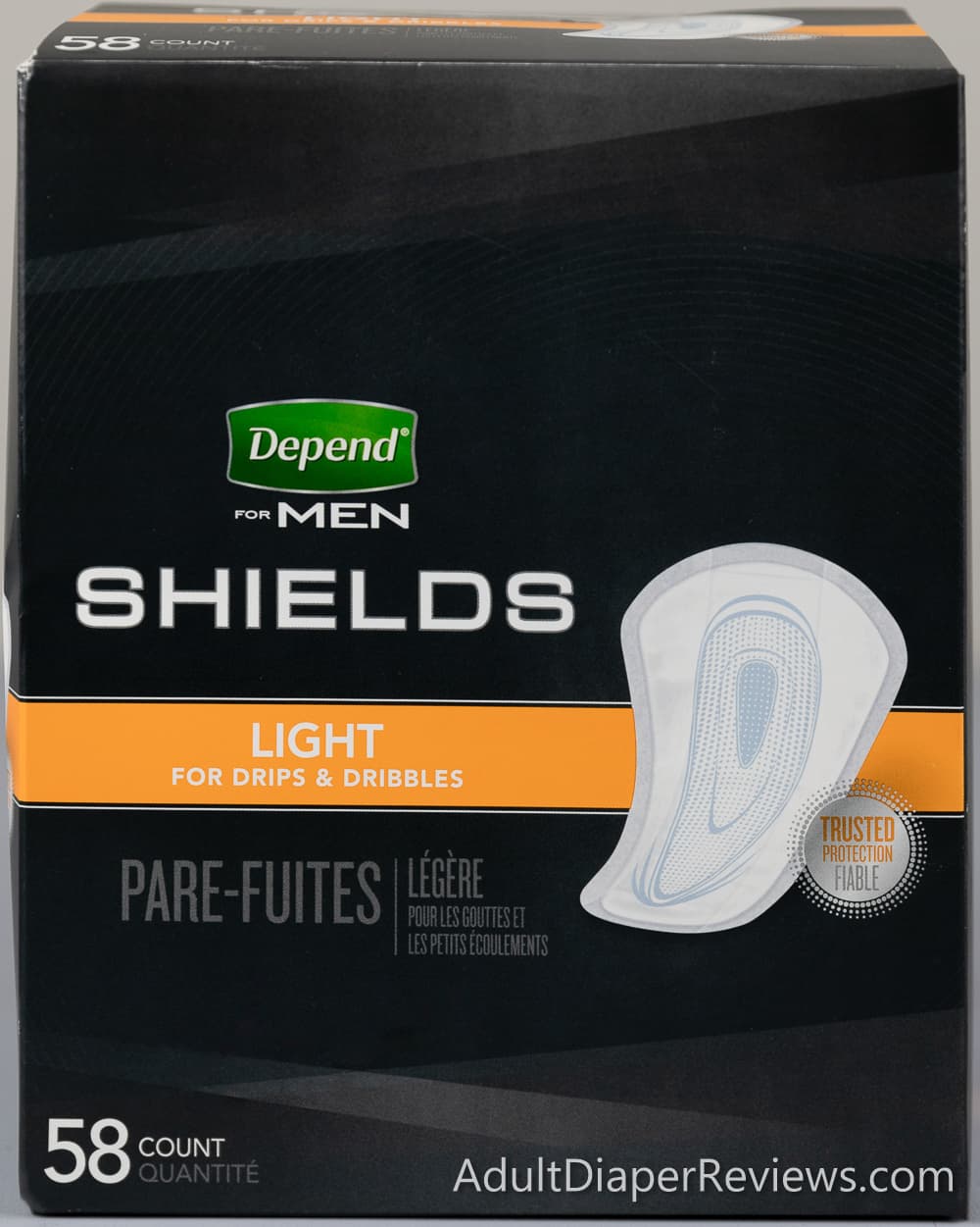 Depend Men Shields Light