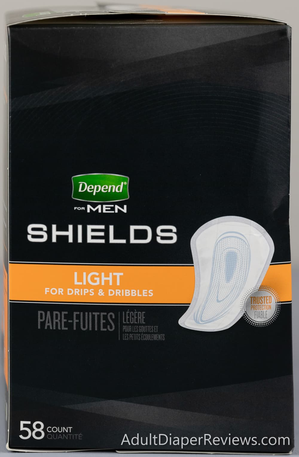 Product Review Depend Men Shields Light