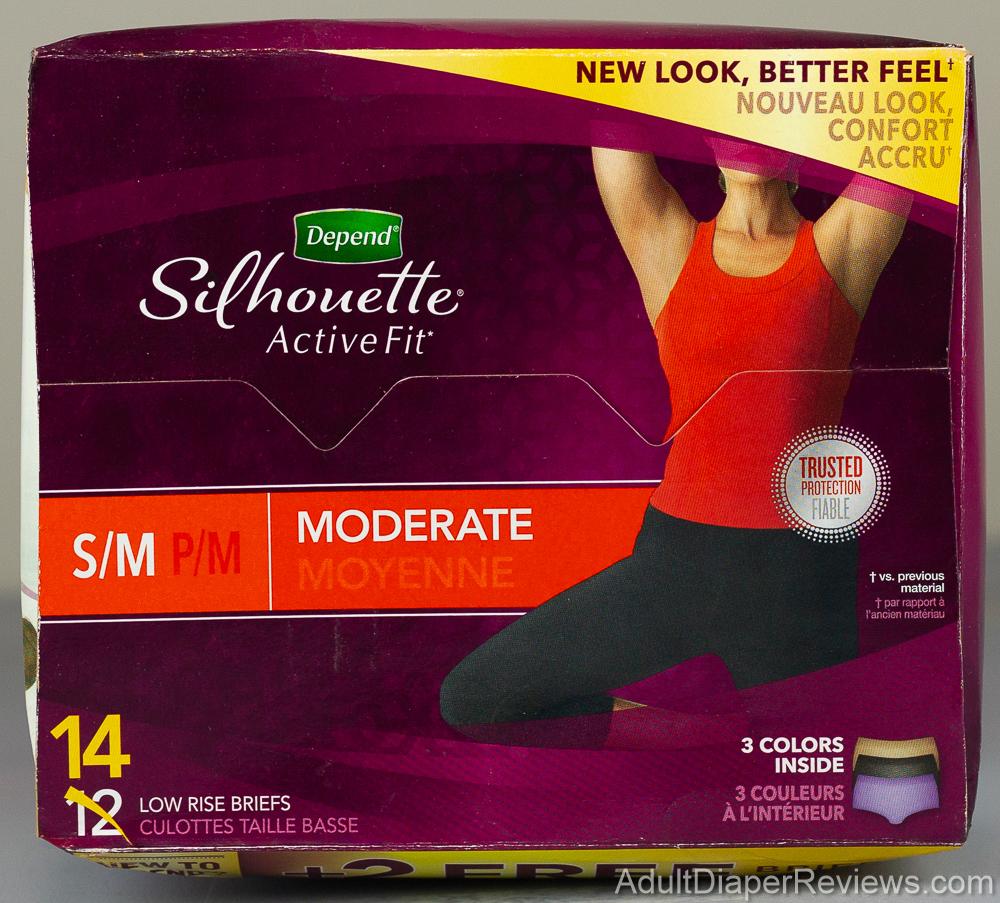 Depend Silhouette Moderate Small Medium