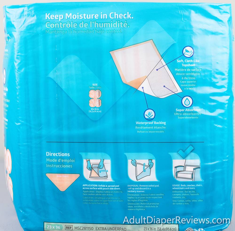 Fitright Medline Ultra Underpads Information