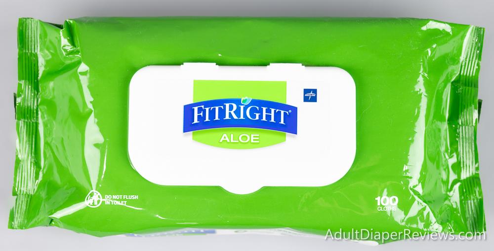 Product Review Fitright With Aloe Wipes