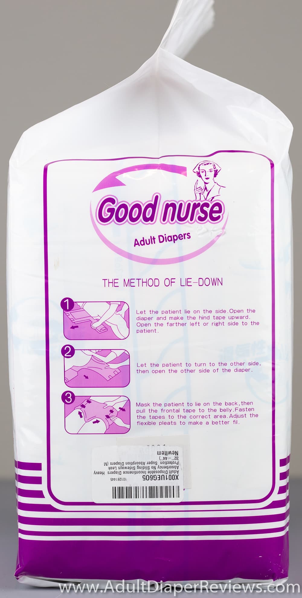 Good Nurse Adult Diaper Bag Left