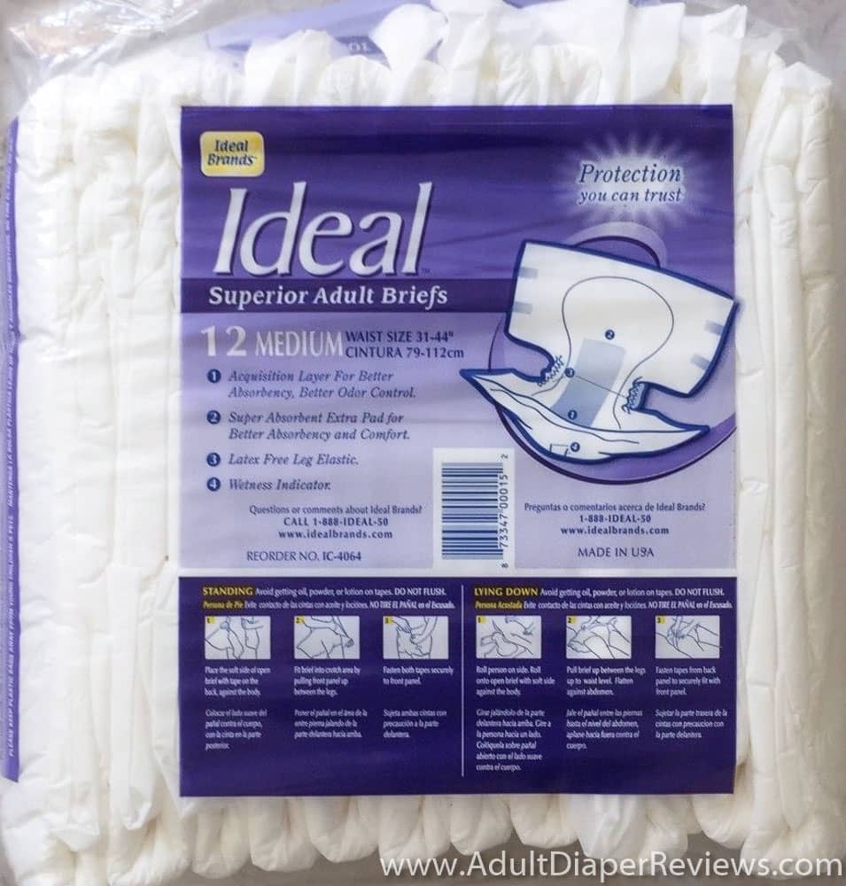 Product Review Ideal Superior Adult Briefs