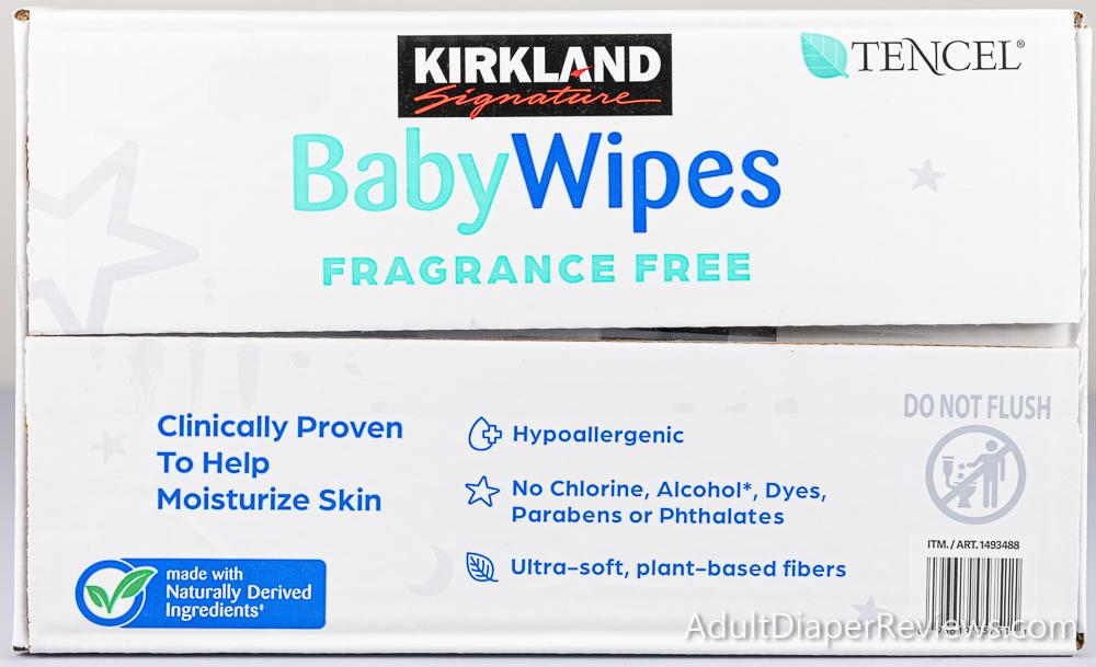 Kirkland Baby Wipes Fragrance Free Box Right