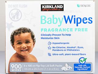 Kirkland Baby Wipes Fragrance Free Review