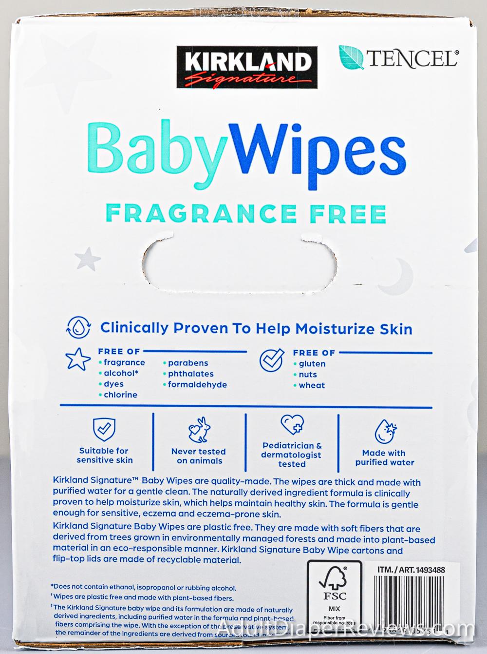 Product Review Kirkland Baby Wipes Fragrance Free Information