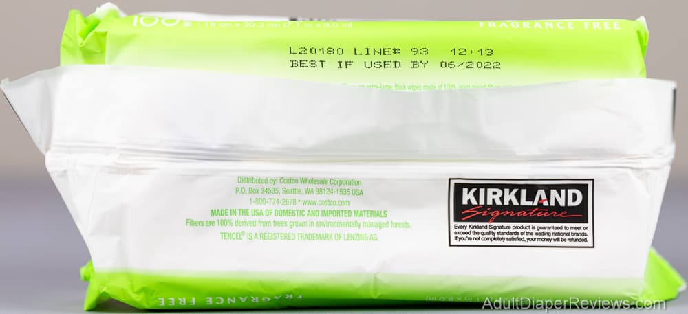 Kirkland Baby Wipes Ultra Soft Bag Bottom