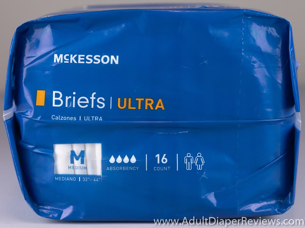 Mckesson Ultra Briefs Size Medium Bag Top