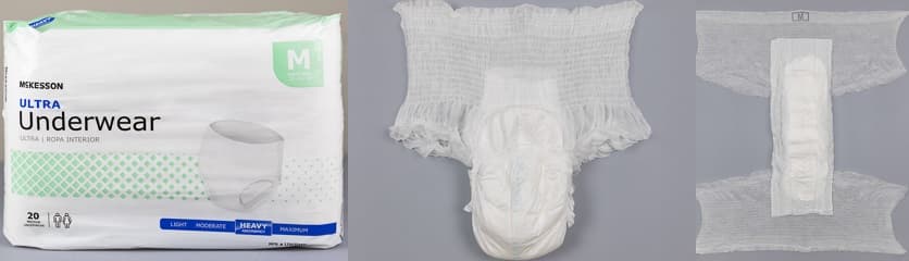 Mckesson Ultra Medium Heavy Underwear Pictures