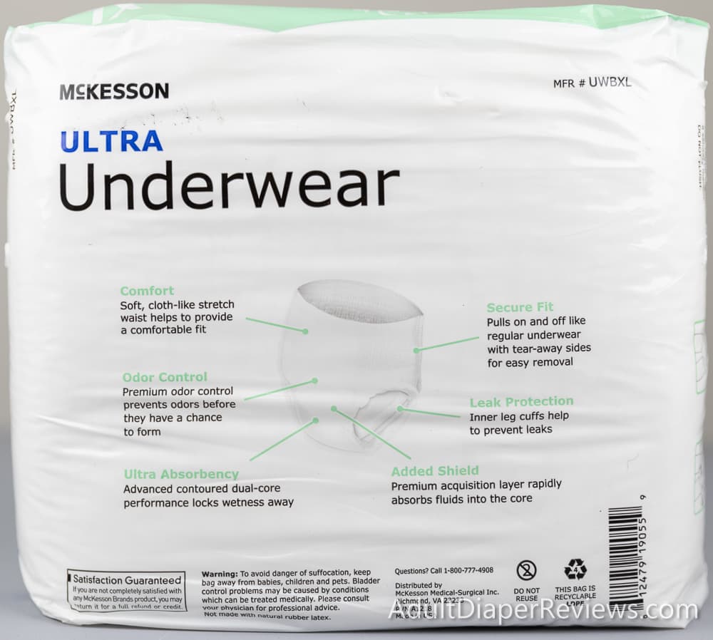 Product Review Mckesson Ultra XL Heavy Underwear