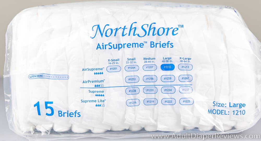 NorthShore AirSupreme Briefs Large Bag Top