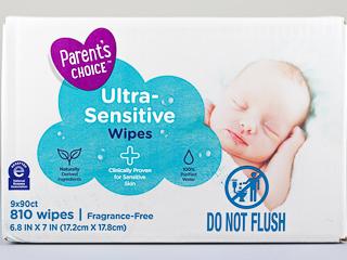 Parents Choice Ultra Sensitive Wipes Review