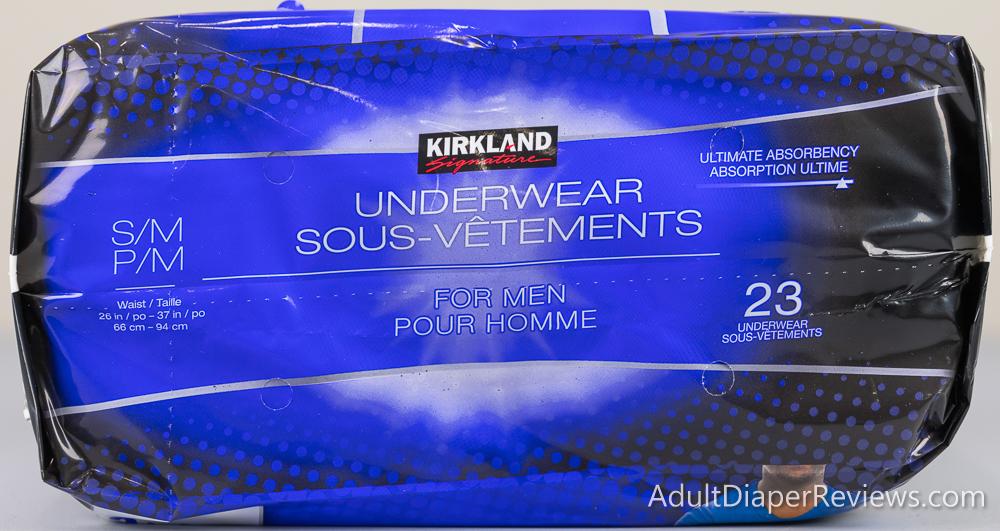 Costco Kirkland Underwear for Men Bag Top of Bag