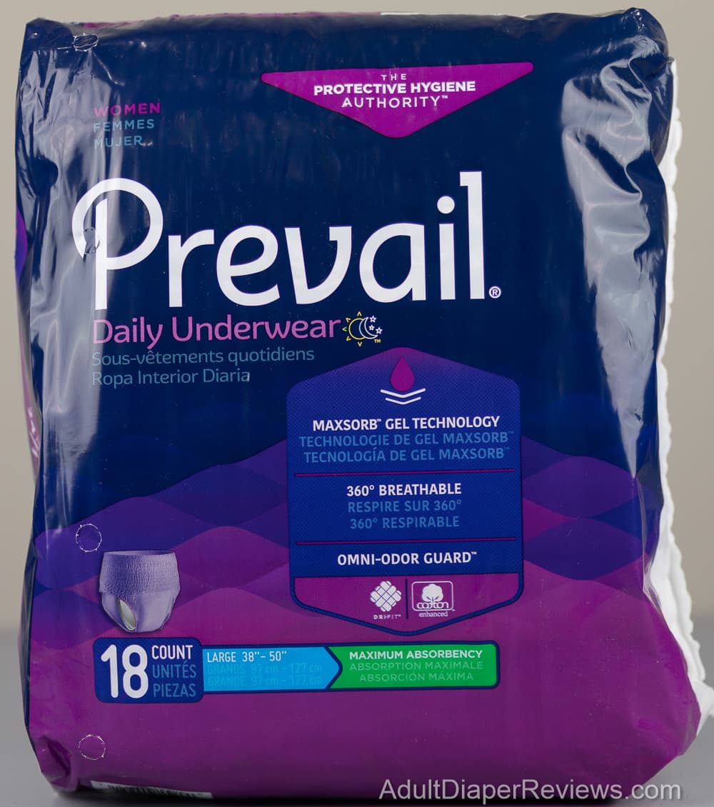 Review Prevail Daily Underwear Womans Maximum Absorbency Large