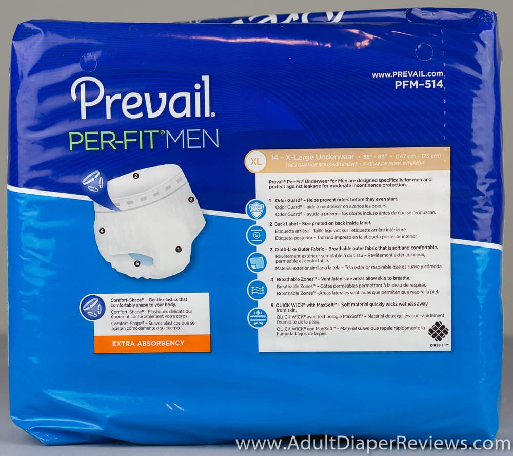 Product Review Prevail Per-fit Underwear Men Extra Large