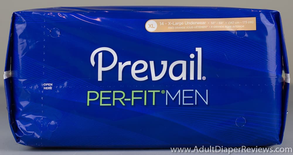 Prevail Per-fit Underwear Men Extra Large Bag Top