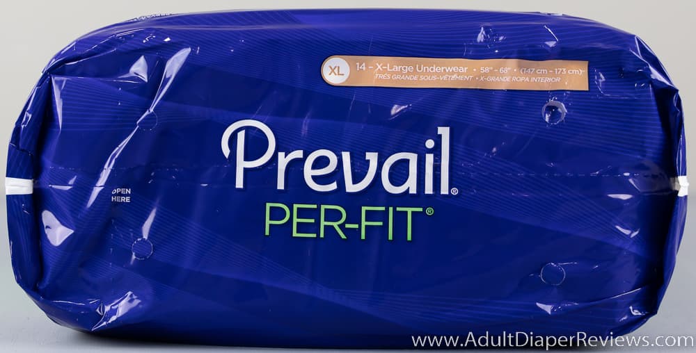 Prevail Per-Fit Xl Extra Underwear Bag Top