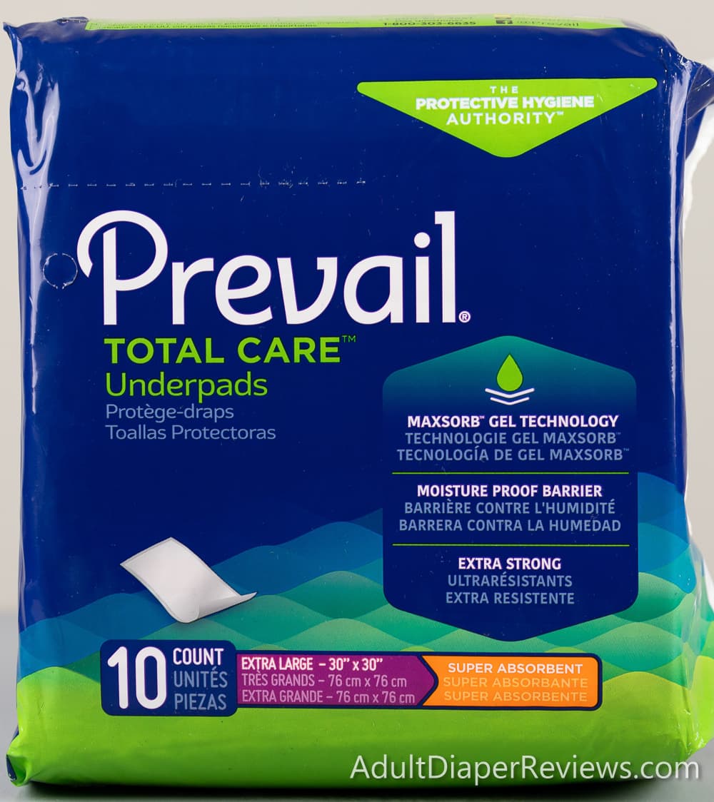 Product review Prevail Total Care Underpads