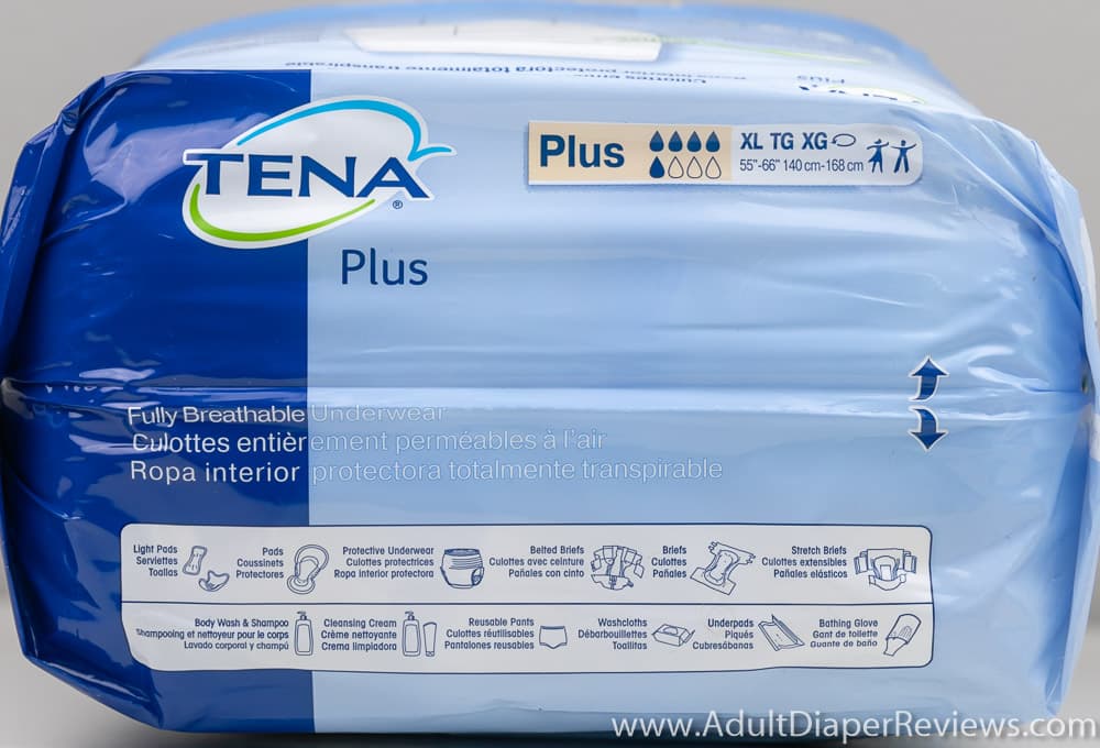 Tena Plus Underwear XL Bag Top