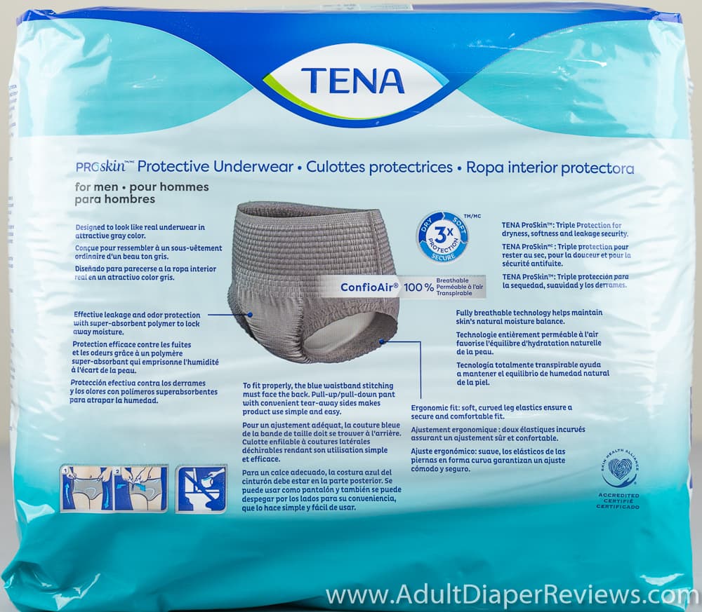 Product Review Tena Proskin Large For Men Underwear