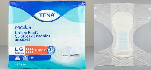 Tena Super Proskin Large Adult Diaper Review