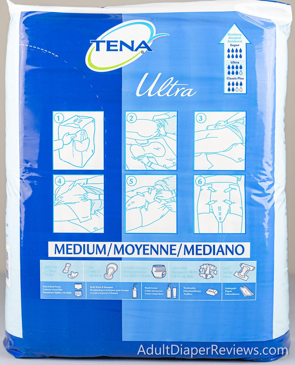 Tena Ultra Medium Big Bag Back