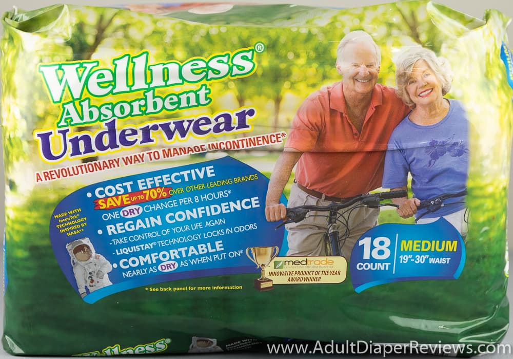 Wellness Absorbent Underwear Medium