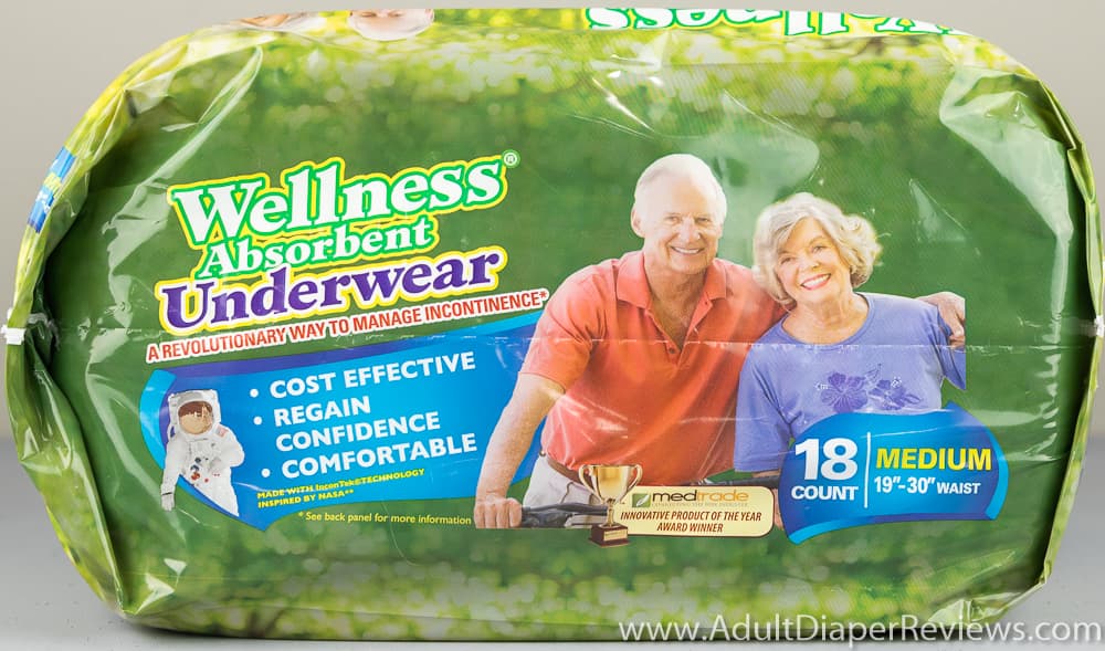 Wellness Absorbent Underwear Medium Bag Top